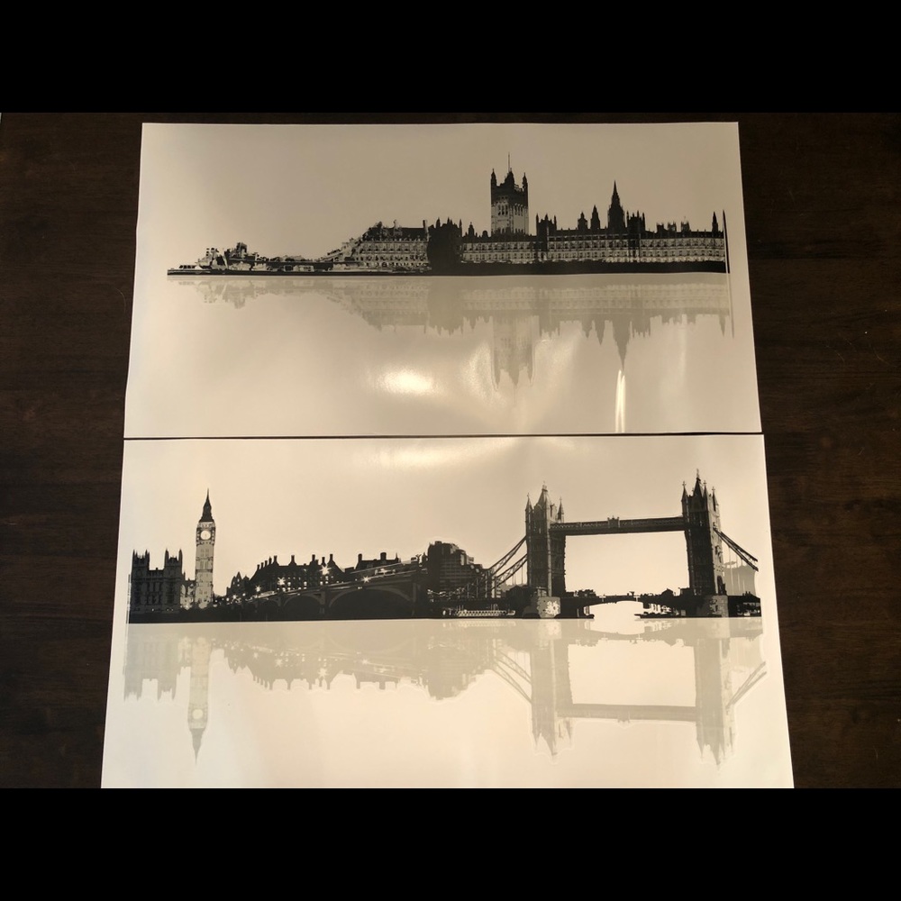 London Cityscape Wall Decals